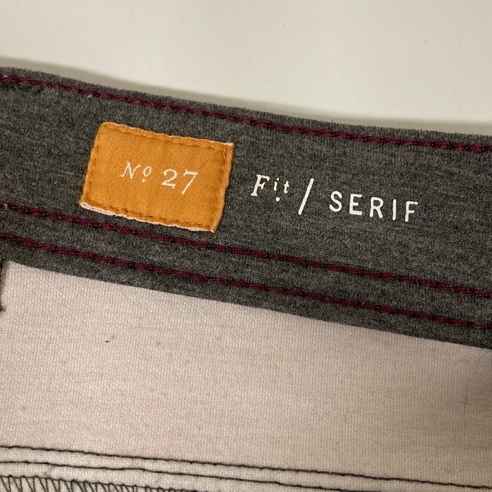 Anthropologie Pilcro Letterpress Ponte Serif Hybrid Pant - Picture 8 of 9